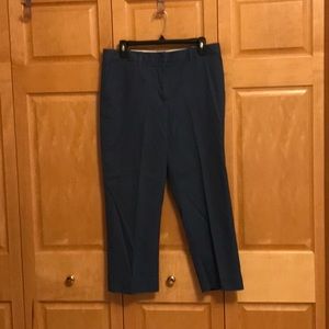 Lands’ End Chino Crop ankle pants size 10